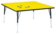 48"x48" Square Table, 15-24"H