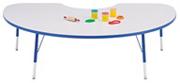 Rainbow Accents<sup>�</sup> 48"x72" Kidney Table, 15-24"H