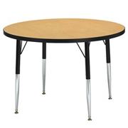 48"-diameter Round Activity Table, 24-31"H