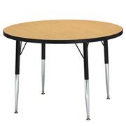 48"-diameter Round Activity Table, 15-24"H