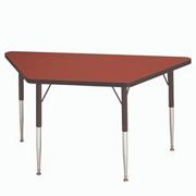 24"x48" Trapezoid Activity Table, 15-24"H