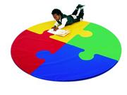 72" Circle Puzzle Mat