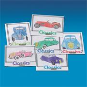 Coloring Sheets - Classic Cars (pack of 12)