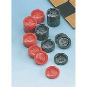 Checker Playing Pieces Set  (set of 30)
