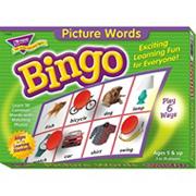 Picture Words Bingo