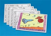 Moon Coloring Placemats  (set of 10)