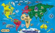 Melissa & Doug� Floor Puzzle World Map