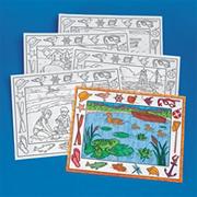 Coloring Placemats, On the Water  (pack of 10)