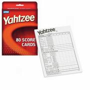Yahtzee� Score Pads, 80 Sheets