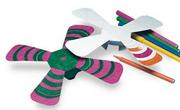 Color n' Throw Boomerang Craft Kit  (makes 24)