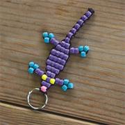 Gecko Key Ring Craft Kit (makes 12)