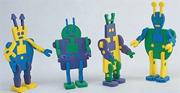 Super Foam Alien Robots Craft Kit (makes 12)