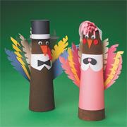 Tom and Tina Turkey Craft Kit (makes 24)