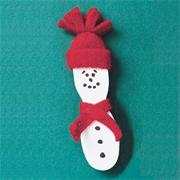 Snowman Pins Craft Kit (makes 24)