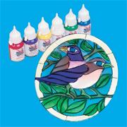 Theracraft Sun Catchers- Bird Theme Craft Kit (makes 12)