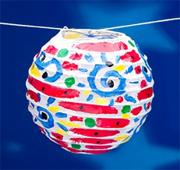 Paper Round Lanterns Craft Kit (makes 12)