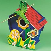 More info about Wooden Birdhouse Craft Kit (makes 12) Wooden Birdhouse Craft Kit (makes 12)
