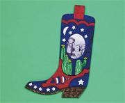Western Boot Photo Frame Craft Kit (makes 12)