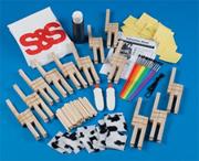 Clothespin Gazelle Craft Kit  (makes 12)