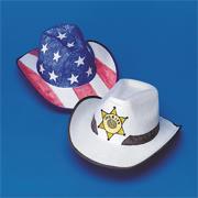 Color-Me� Cowboy Hats Craft Kit (makes 12)