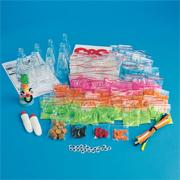 Glow Sand Art Bottle Craft Kit  (makes 12)