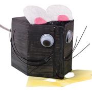 Milk Carton Mouse Craft Kit  (makes 12)