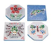 Mosaic Stepping Stone Craft Kit  (makes 6)