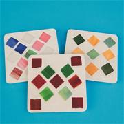 Mosaic Coaster Craft Kit  (makes 12)