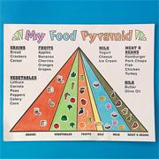 My Food Pyramid Craft Kit (makes 12)