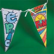 Color-Me� Banner Craft Kit (makes 12)