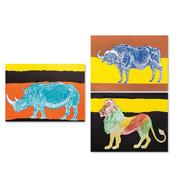 African Animals Reveal Craft Kit