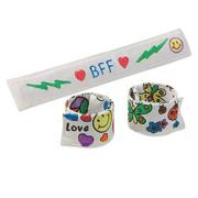 Color-Me� Slap Bracelets<Lead-in_NewGP> </Lead-in_NewGP>Craft Kit (makes 48)