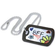 More info about Dog Tag Necklaces Craft Kit (makes 12) Dog Tag Necklaces Craft Kit (makes 12)