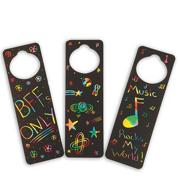 Scratch Door Hangers Craft Kit (makes 48)
