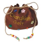 Chanukkah Gelt Bag<Lead-in_NewGP> </Lead-in_NewGP>Craft Kit (makes 12)