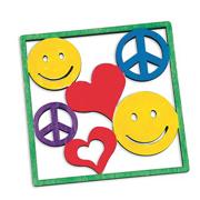 Happiness Wood Trivet Craft Kit (makes 12)