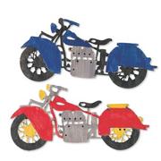 Unfinished Wood Motorcycle Craft Kit (makes 12)