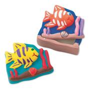 Plaster Fish Box Craft Kit (makes 12)