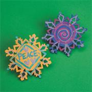 More info about Wood Snowflake Craft Kit (makes 12) Wood Snowflake Craft Kit (makes 12)