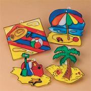 Beach Sun Catchers Craft Kit (makes 48)