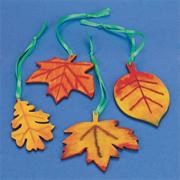 Wood Leaves Craft Kit (makes 48)