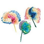 More info about Tissue Mini Flowers Craft Kit (makes 84) Tissue Mini Flowers Craft Kit (makes 84)