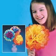 Tissue Flower Jumbo Group Pack  (makes 84)