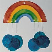 Musical Rainbows Wind Chime Craft Kit  (makes 16)