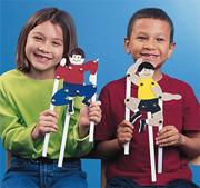 Playful Puppet People Craft Kit (makes 24)