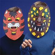 EduCraft� Animal Color-Me� Masks Craft Kit (makes 24)