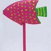 Carved Wooden Fish Group Pack  (makes 24)