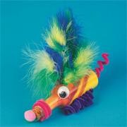 EduCraft� Sand Art Monsters Craft Kit (makes 24)