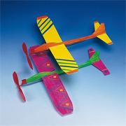 Neon Propeller Planes Craft Kit (makes 12)