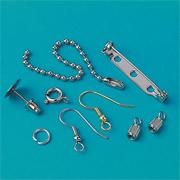 Nickel Pin Backs, 1-1/4"  (pack of 50)